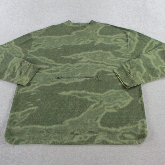 YEEZY Season 3 Camo Shirt Adult XL Green Long Sleeve Oversized Zipper Pocket NWT - Picture 2 of 11